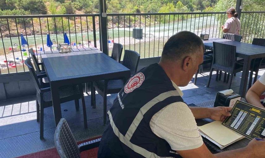 Tunceli'de turistik işletmelere denetim, 6 firmaya yaptırım uygulandı