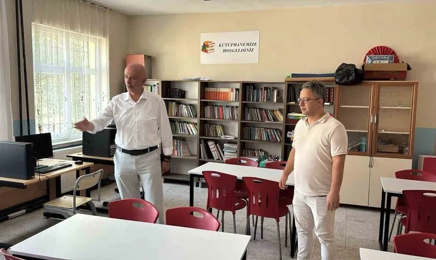 Bozdoğan'daki okullar yeni eğitim yılına hazırlanıyor