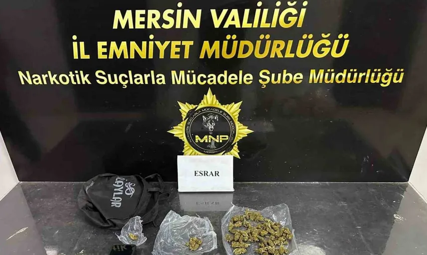 Mersin'de uyuşturucu satıcılarına düzenlenen operasyonda 3 tutuklama