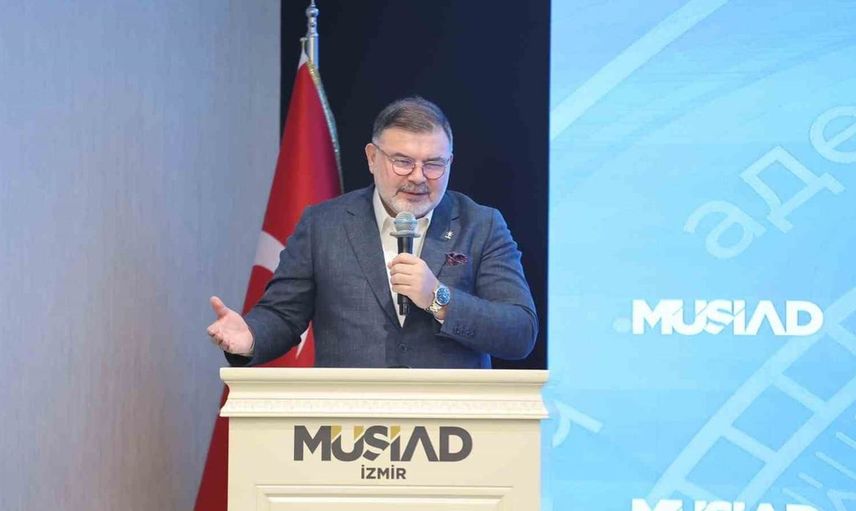 İzmir'de MÜSİAD kongresinde Bilal Saygılı üretim ve yatırım vurgusu yaptı