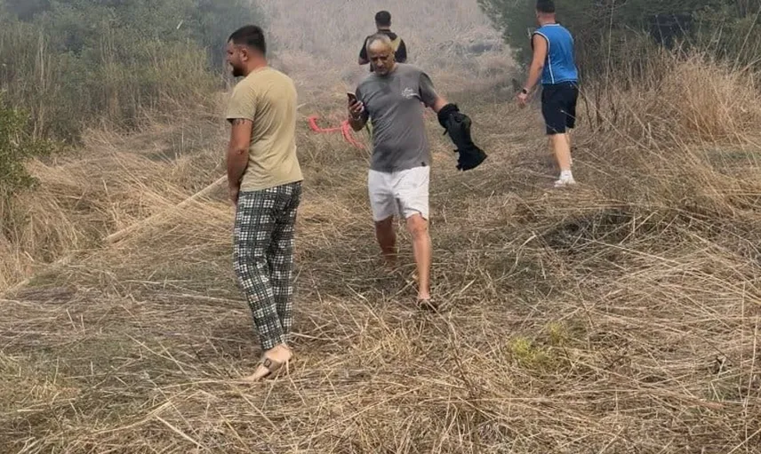 Maltepe'de yangın paniği: Kenan Evren Kışlası tehlikede