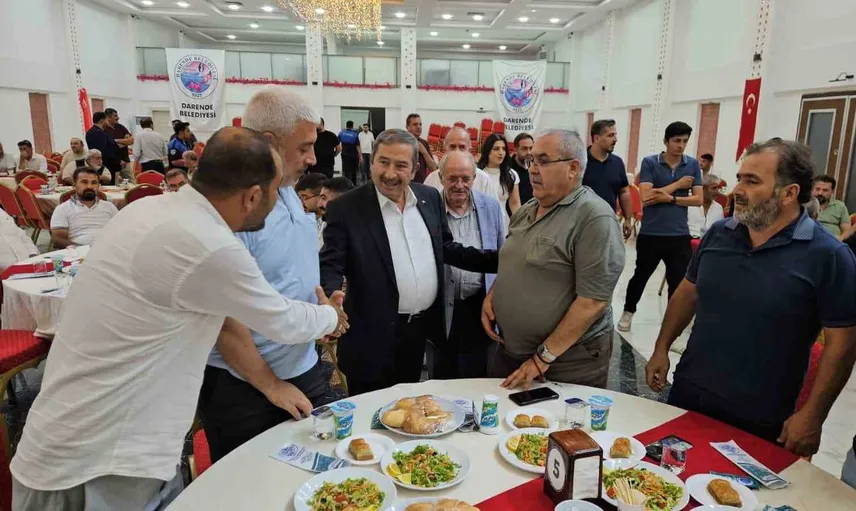 Darende'de iş insanlarıyla buluşma: Zengibar festivali için hazırlanıyorlar