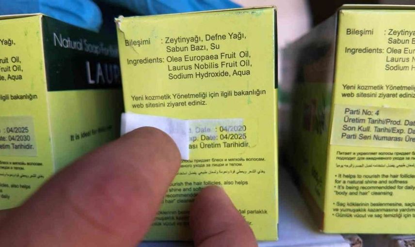 Şahinbey Belediyesi'nden sahte etiket operasyonu