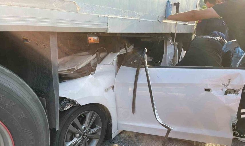 Reşadiye'deki trafik kazasında otomobil sürücüsü yaşamını yitirdi