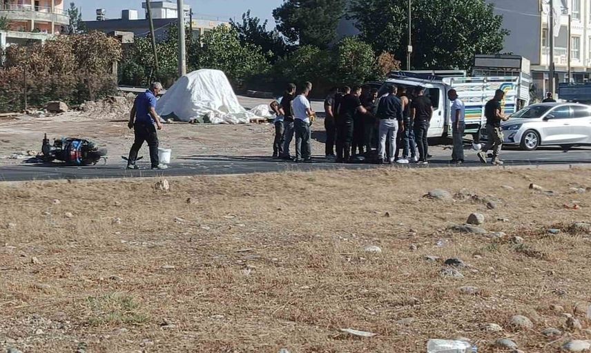 Siirt'te trafik kazası: motosiklet sürücüsü ağır yaralandı