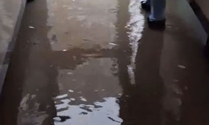 Susurluk'ta sağanak yağış gündelik yaşamı olumsuz etkiledi