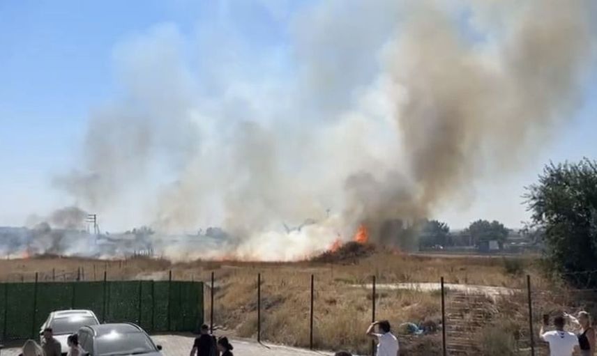 Eskişehir'de otluk alanda yangın paniğe yol açtı