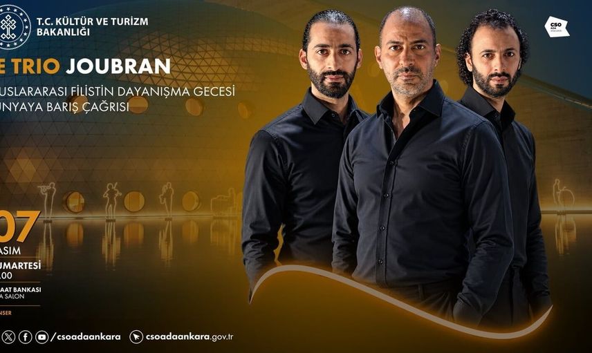 Le Trio Joubran kasım ayında Türkiye'de müzikseverlerle buluşuyor