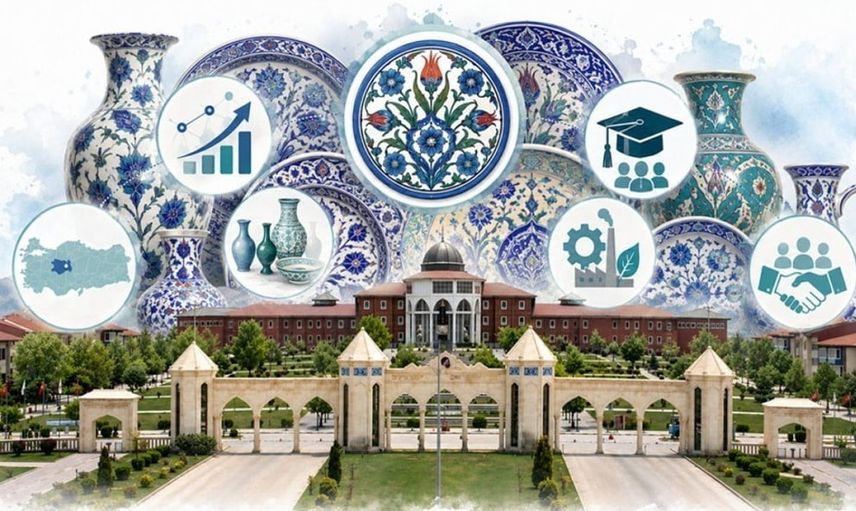 Dumlupınar Üniversitesi YÖK tarafından çini-seramik alanında ihtisas üniversitesi olarak belirlendi