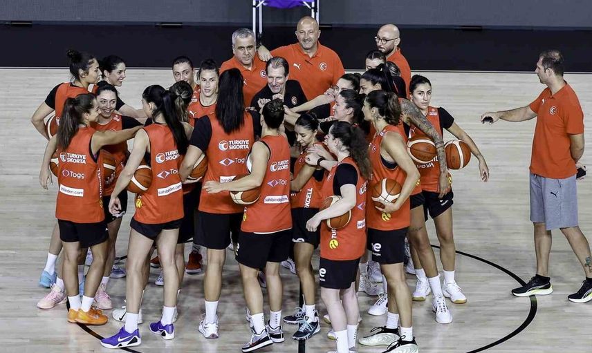 A milli kadın basketbol takımı, FIBA 2026 kadınlar basketbol dünya kupası hazırlıklarına başladı