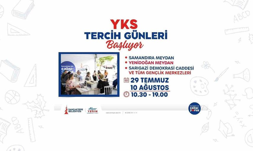 Sancaktepe Belediyesi’nden üniversite adaylarına ücretsiz tercih danışmanlığı