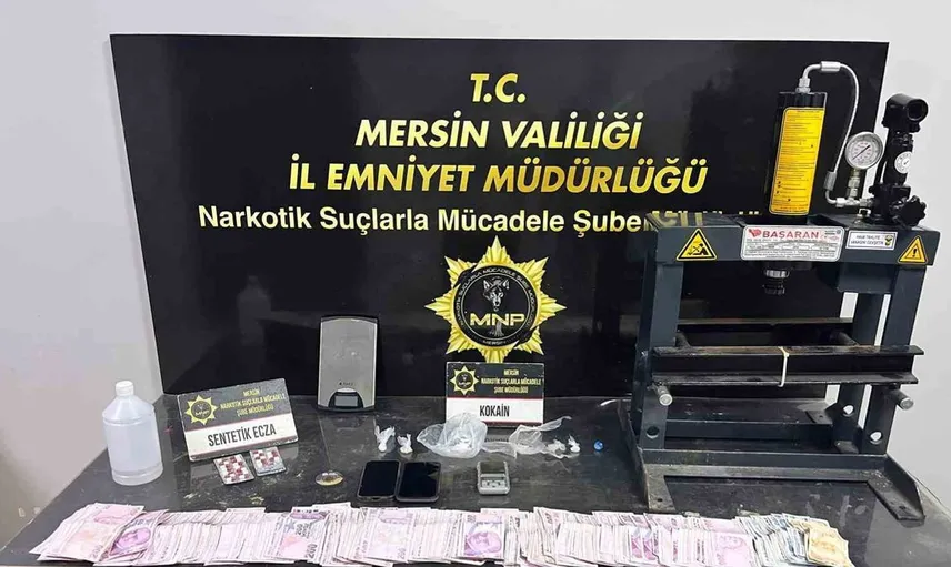 Mersin'de uyuşturucu operasyonu: 3 kişi tutuklandı