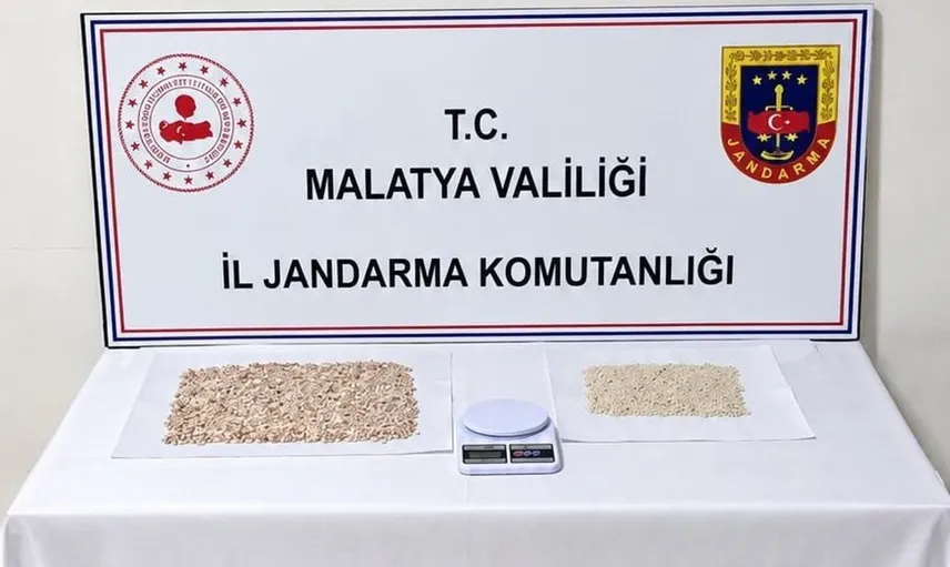 Malatya'da uyuşturucu operasyonu: 1 kilo 80 gram metamfetamin ele geçirildi