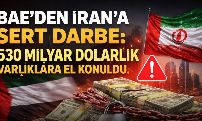 BAE’den İran’a Sert Darbe: 530 Milyar Dolarlık Varlıklara El Konuldu