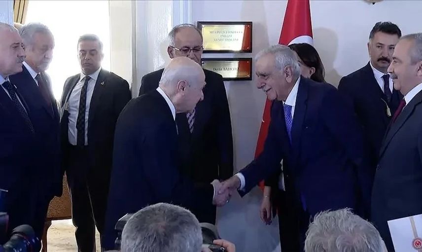 Bahçeli ile DEM Parti heyeti bir araya geldi
