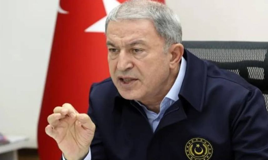 Bakan Akar’dan Yunanistan’a sert çıkış: Aklınızı başınıza toplayın