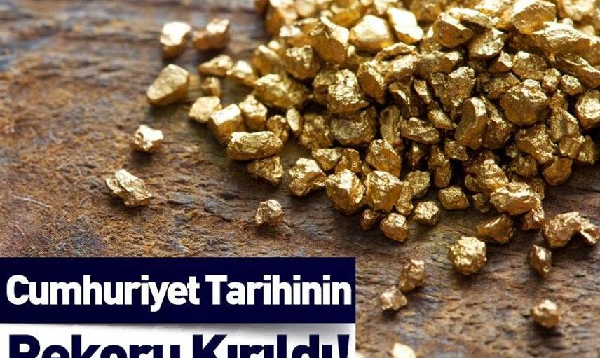 Bakan Dönmez: Cumhuriyet Tarihinin Altın Rekoru Kırıldı!