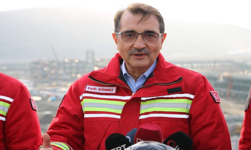 Bakan Dönmez’den heyecanlandıran paylaşım: Karadeniz gazı için son 4 gün
