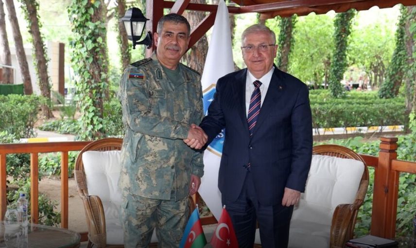 Bakan Güler, Azerbaycanlı Mevkidaşı Hasanov ile Bir Araya Geldi