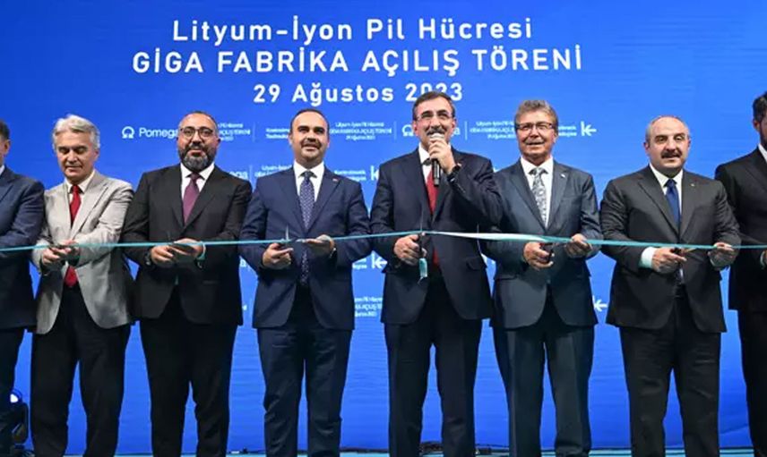 Bakan Kacır açıkladı: Pil hücresi üretim tesisi