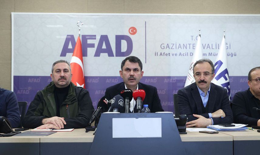 Bakan Kurum Gaziantep’te: Çalışmalara dair son dakika gelişmelerini aktardı