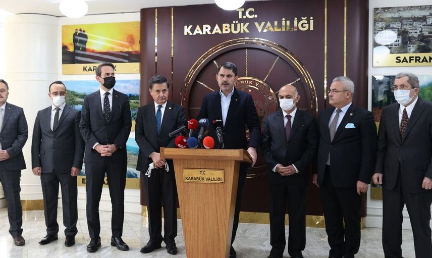 Bakan Kurum: Karabük'e 5 Millet Bahçesi Kazandırıyoruz