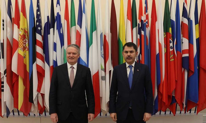 Bakan Kurum, Paris’te düzenlenen OECD Çevre Bakanları Toplantısı’nda önemli açıklamalarda bulundu: İklim Kanunu çıkartacağız