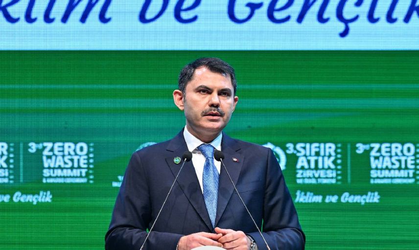 Bakan Kurum Sıfır Atık Zirvesi’nde konuştu: 2053 yılına kadar tüm atıklarını dönüştüren bir ülke olacağız