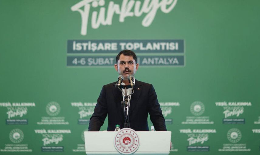 Bakan Kurum, Yeşil Kalkınma Yolunda Türkiye Sonuç Bildirgesini Açıkladı: Belediyelere 37 Milyar Lira Kaynak!