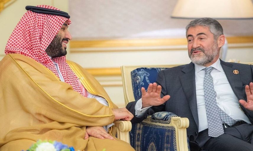 Bakan Nebati’den önemli temas: Suudi Arabistan Prensi Selman ile görüştü