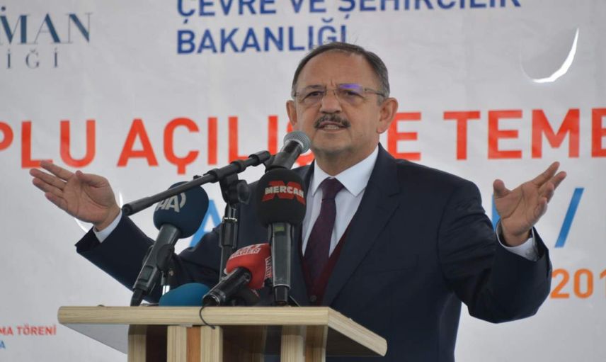 Bakan Özhaseki açıkladı: 319 bin konut 1 yıl içinde teslim edilecek