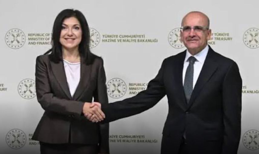 Bakan Şimşek, Alman Bakan Reiche ile Ankara’da Görüştü