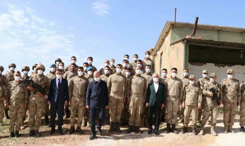Bakan Soylu'dan Gabar'daki Güvenlik Güçlerine Bayram Ziyareti