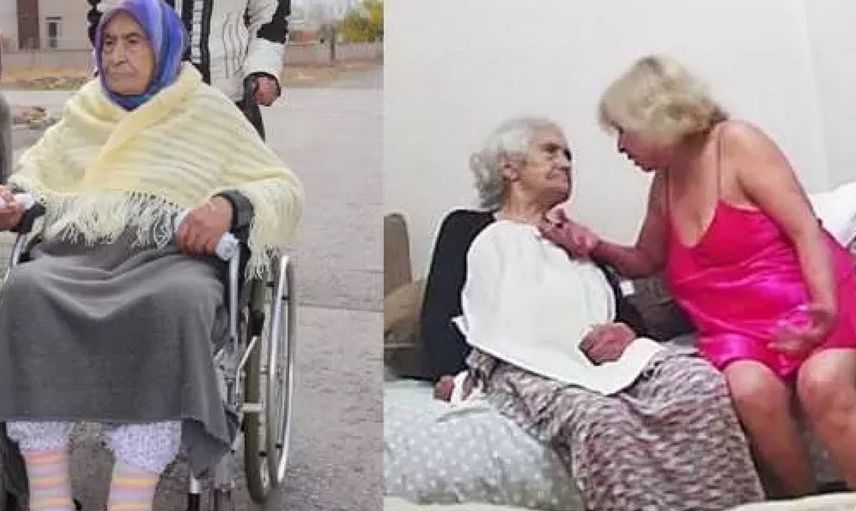 Bakıcı Tutarken Dikkat! Rus Uyruklu Bakıcı Yaşlı Kadını Dövüp Aç Bıraktı!