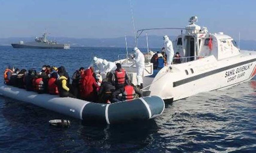Balıkesir’de 106 Kaçak Göçmen Sahil Güvenliği Tarafından Kurtarıldı