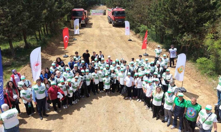 Balıkesir'de Orman Yangınlarına Duyarlılık İçin Temizlik Etkinliği