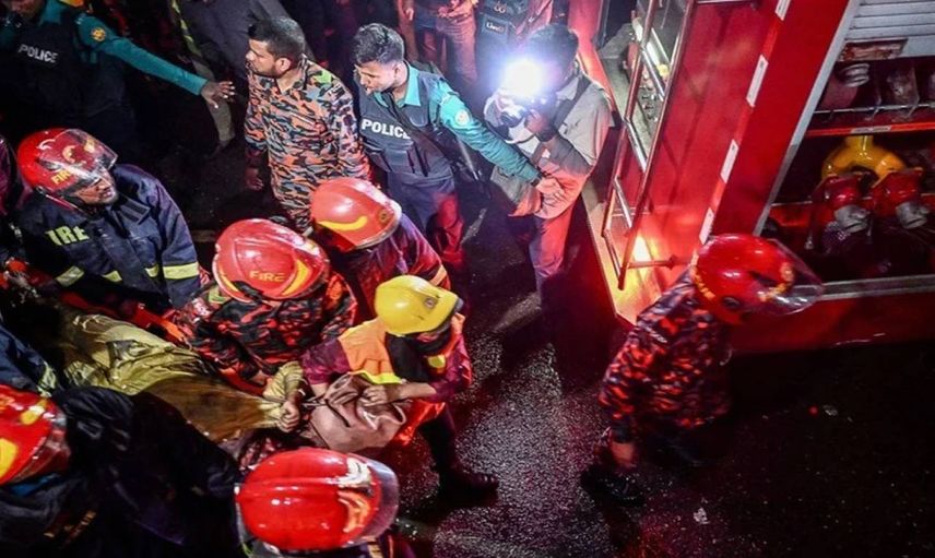 Bangladeş’te 7 katlı restoranda yangın çıktı: 43 ölü ve 40 yaralı var