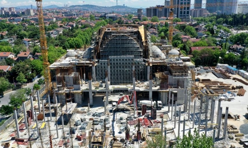 Barbaros Hayrettin Paşa Camii İnşaatında Son Gelindi