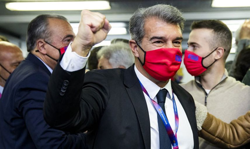 Barcelona'da Joan Laporta Dönemi Başlıyor!