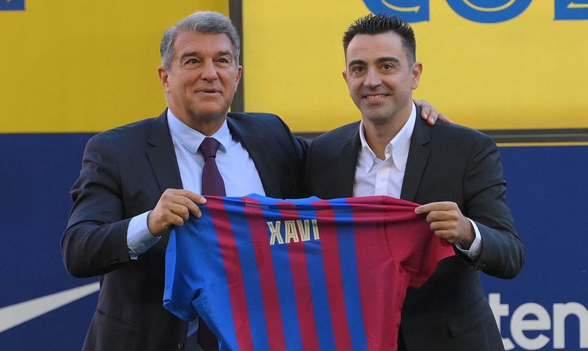 Barcelona'nın Yeni Teknik Direktörü Xavi Hernandez'den İmza Töreninde Çarpıcı Açıklamalar!