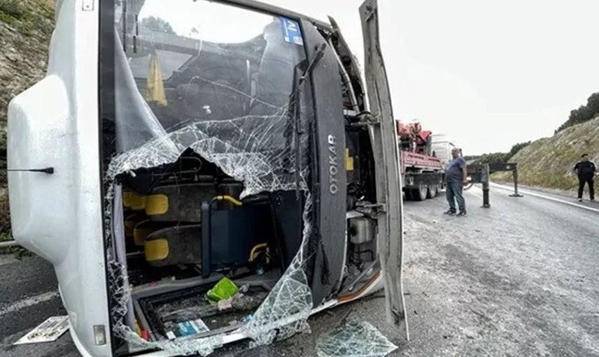 Başakşehir'de feci kaza! Yaralılar var