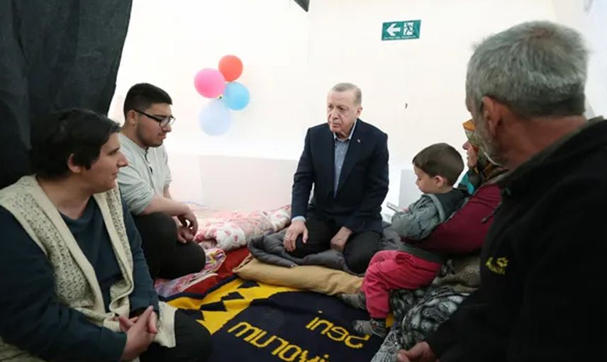 Başkan Erdoğan açıkladı: Depremzedeye yarından itibaren 15 bin lira yardım yatırılacak