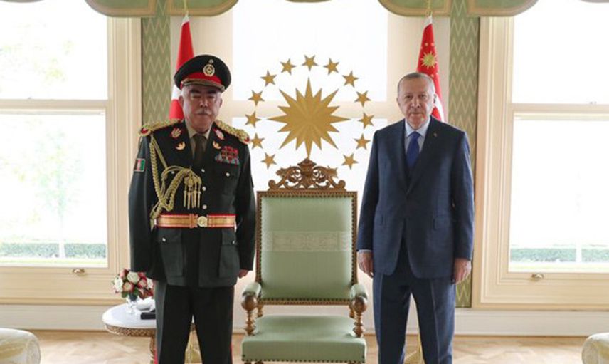 Başkan Erdoğan, Afganistan Eski Cumhurbaşkanı Yardımcısı İle Görüştü