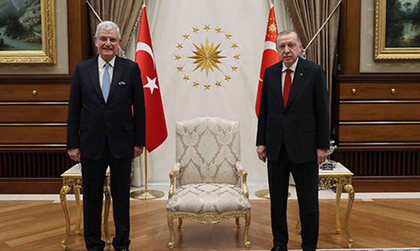 Başkan Erdoğan BM Genel Başkanı Volkan Bozkır'ı Kabul Etti