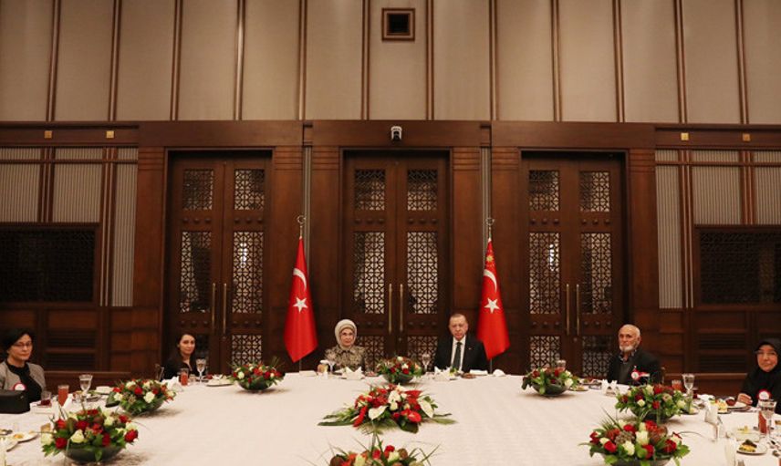 Başkan Erdoğan Şehit Aileleri İle İftar Yemeğinde