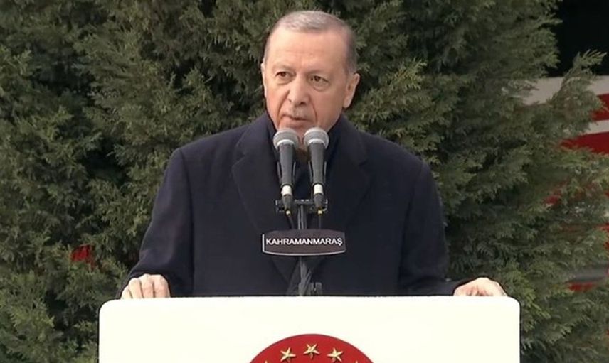Başkan Erdoğan Temel Atma Töreninde konuştu: Bu ülke koalisyonlarla bir yere gidemez