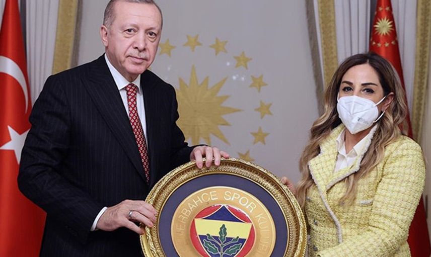 Başkan Erdoğan Vahdettin Köşkü'nde Voleybolcuları Kabul Etti