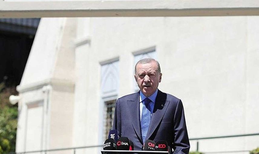 Başkan Erdoğan'dan önemli açıklamalar: Kimse kusura bakmasın bu terör örgütlerinin NATO'ya girmesine bir evet diyemeyiz