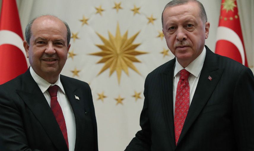 KKTC Cumhurbaşkanı Ersin Tatar Başkan Erdoğan'ın Davetlisi Olarak Türkiye'ye Geldi