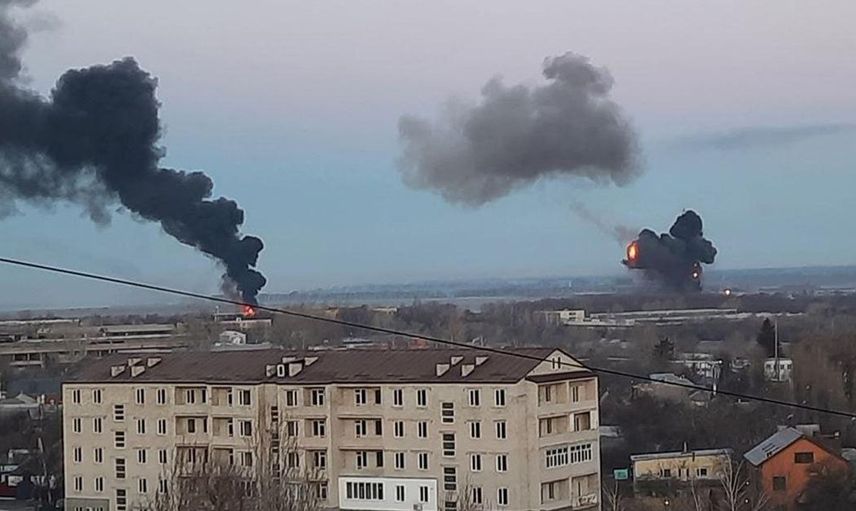 Başkent Kiev’e füze saldırısı! Patlama sesleri ile uyandılar